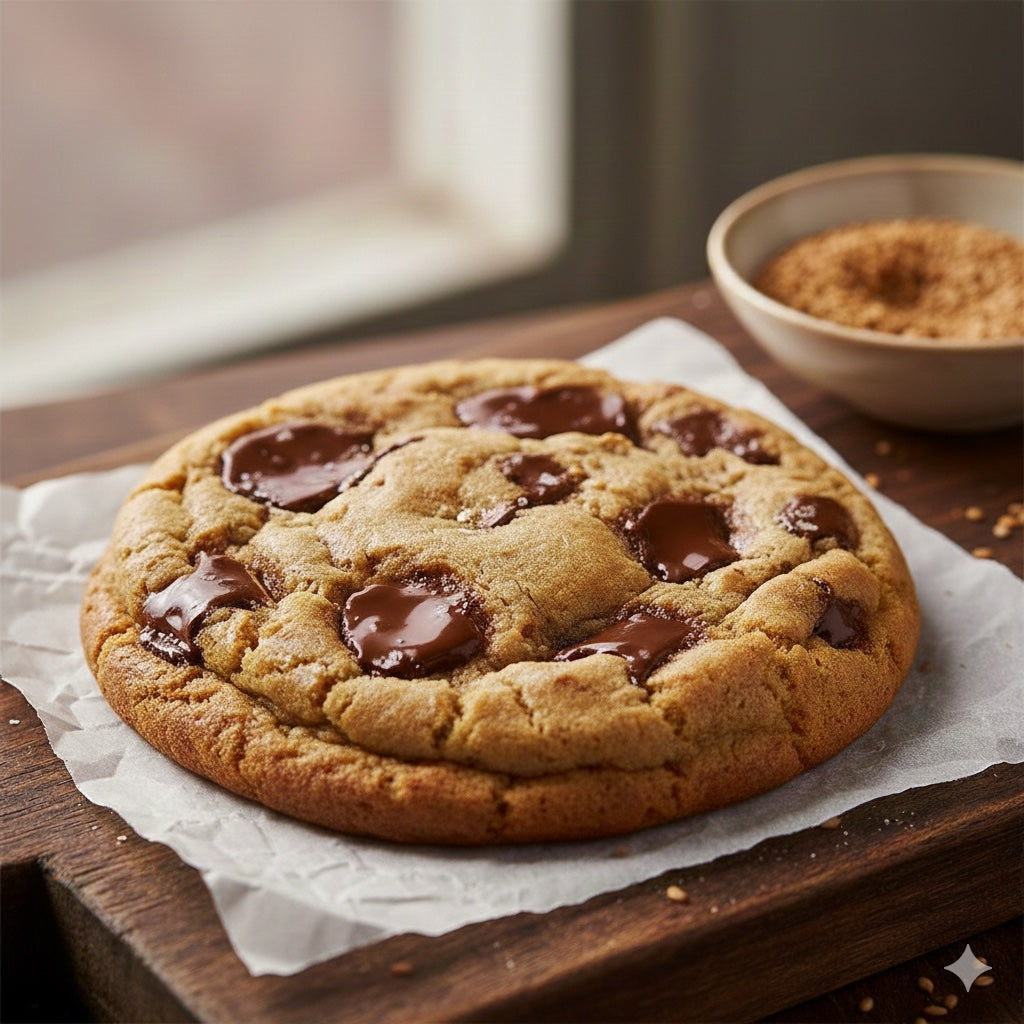 Tahini Chocolate Chip Cookie