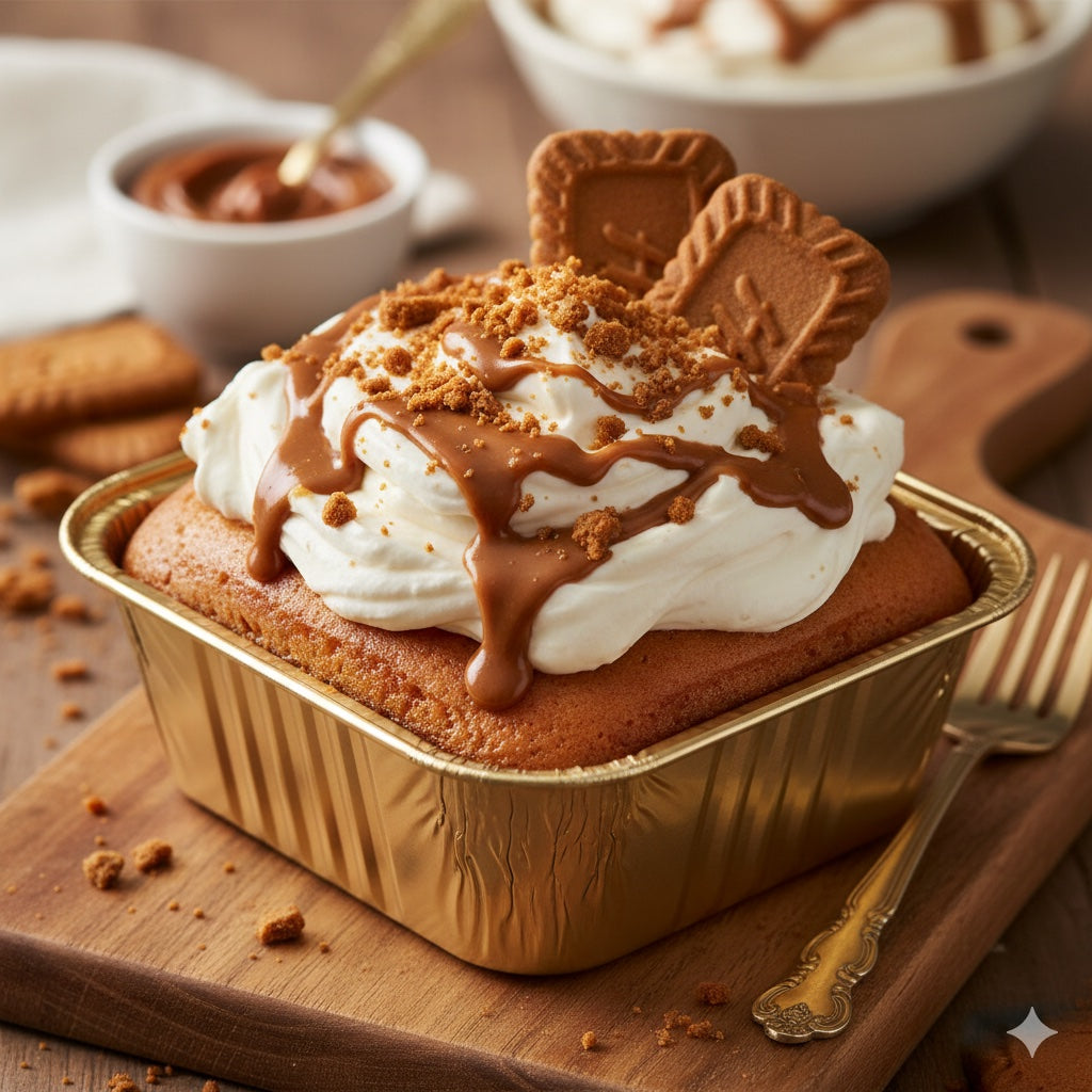 Lotus Biscoff Tres Leches Cake