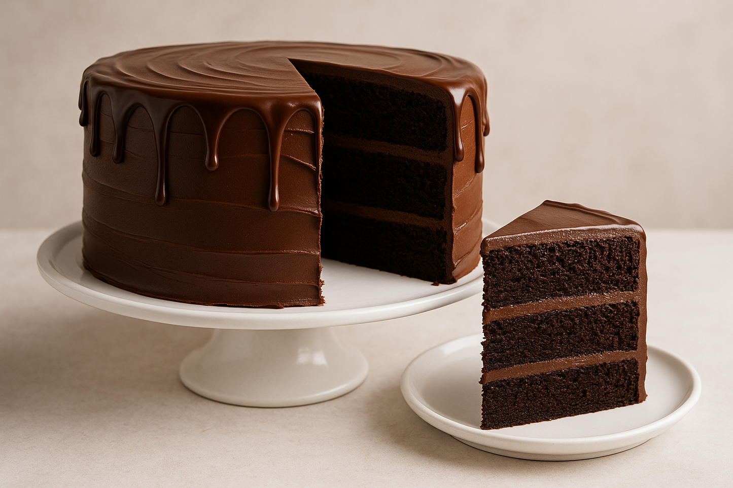 remove the fruits and chocolate topping, keep the drizelled frosting and take out one piece